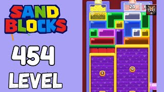 Sand Blocks Level 454 Walkthrough Solution Guide
