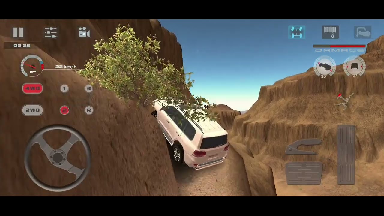 Offroad Desert 4×4 Gameplay with Luxury King Land Cruiser