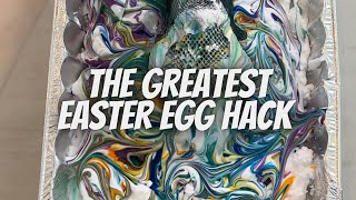 Cool way to dye easter eggs without buying the kit