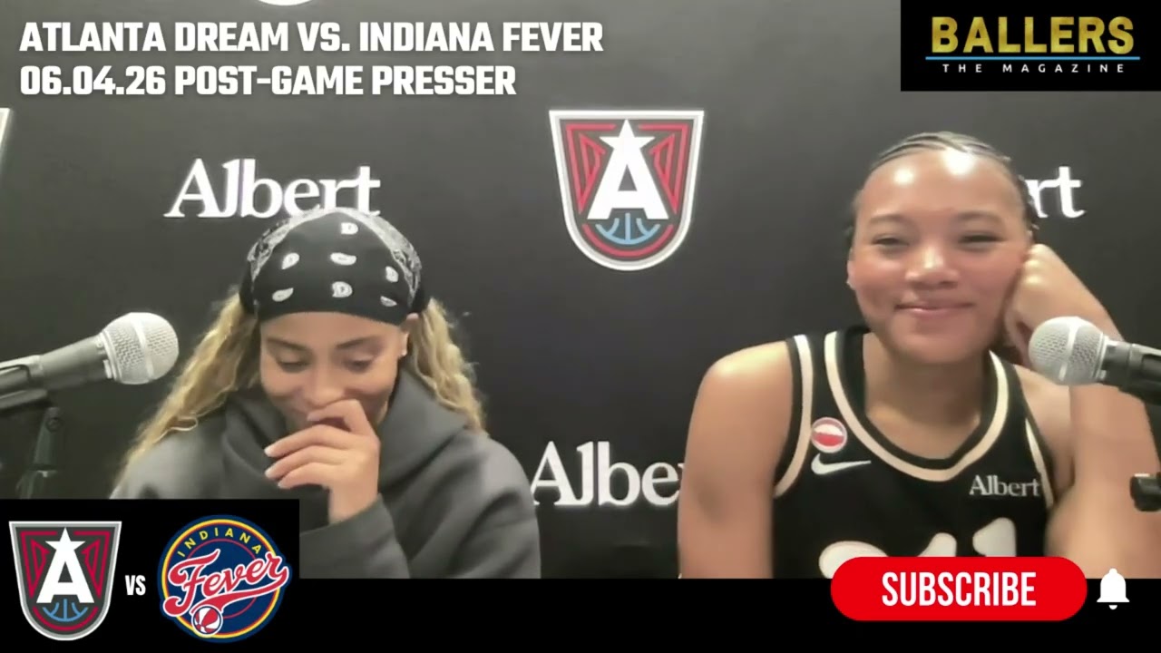 Naz Hillmon & Jordin Canada: Atlanta Dream Postgame Presser | vs