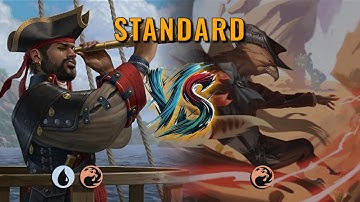 MTG Standard - Izzet Control by DamienF16 VS Mono Red Aggro by blkdogmafia