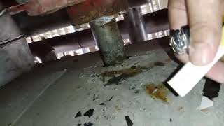 Ammonia leak using sulfur stick tracing