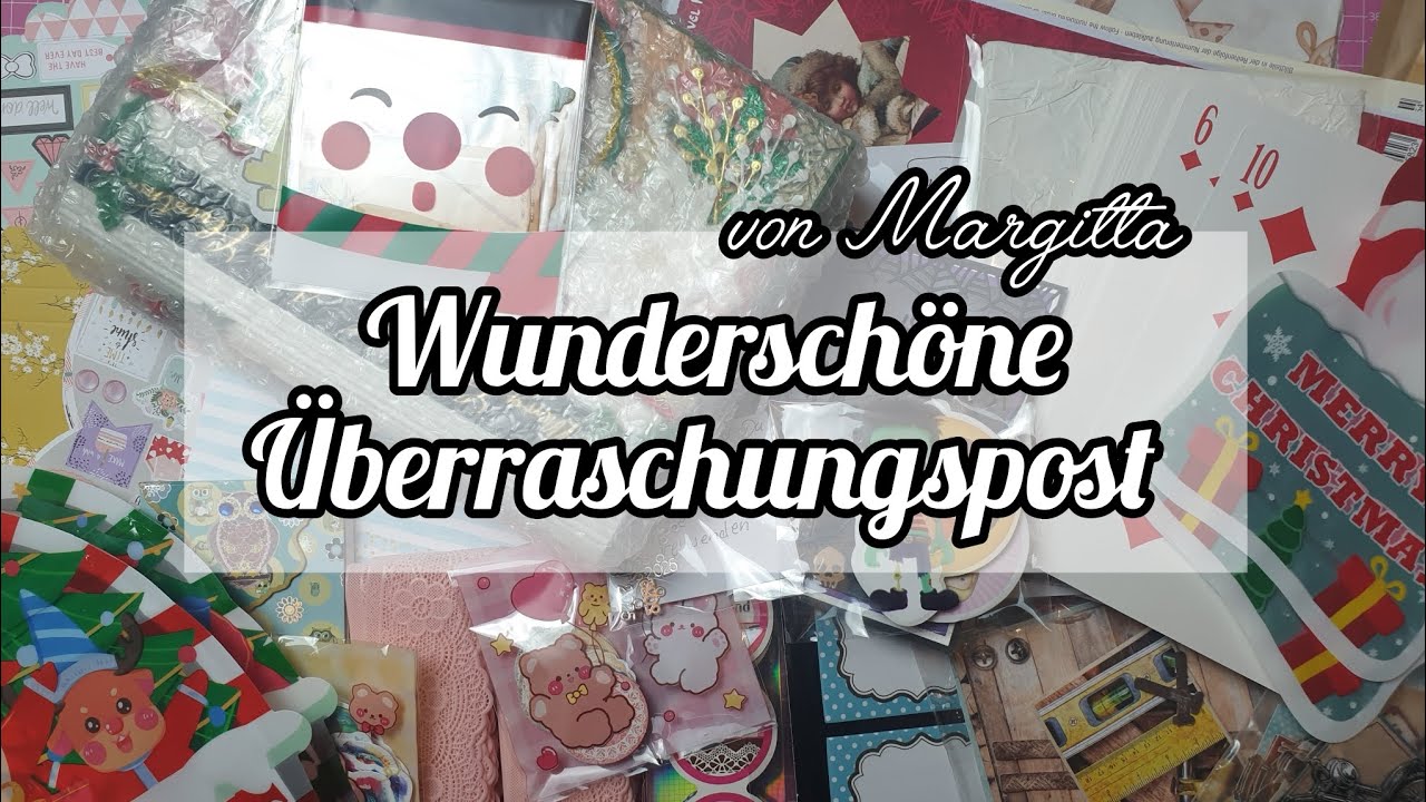 Ü-Post von der lieben Margitta 💕💕💕. Diecuts* Sticker* Selbstgemachter Adventskalender 🥰