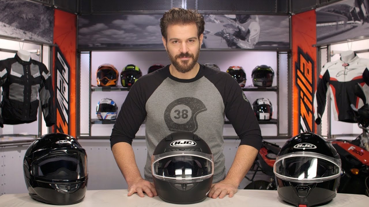 HJC Adult Matte Black CS-R3 Full Face Electric Snowmobile Helmet Snow 2020 
