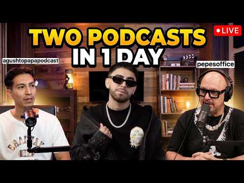 Día de Podcast (Pepe’s office y Agushto papa)
