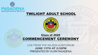 Information PUSD Presents: Twilight 2025 Graduation News