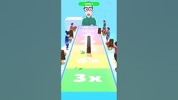 Ice Cream Stack Amazing Gameplay Challenge Level ~ 15 Completed #shorts #reels #challenge #games