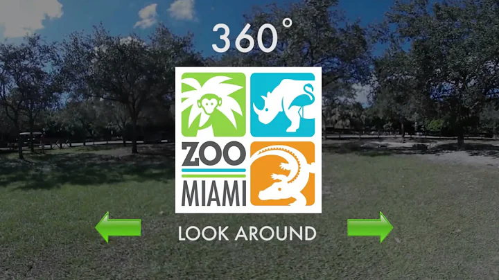 Galápagos tortoise in VR 360 - ZOO MIAMI with Ron Magill