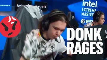 donk frustrated vs vitality