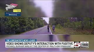 VIDEO: Sheriff’s Office releases dashcam video of first encounter with wanted fugitive