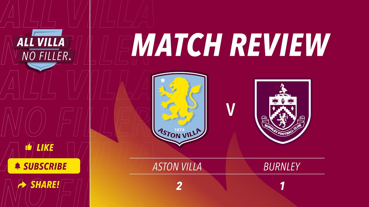 ОБЗОР МАТЧА! АСТОН ВИЛЛА 2 - 1 БЁРНЛИ | МАЛЕН ПРИНОСИТ ВИЛЛЕ ОЧЕРЕДНУЮ ПОБЕДУ!