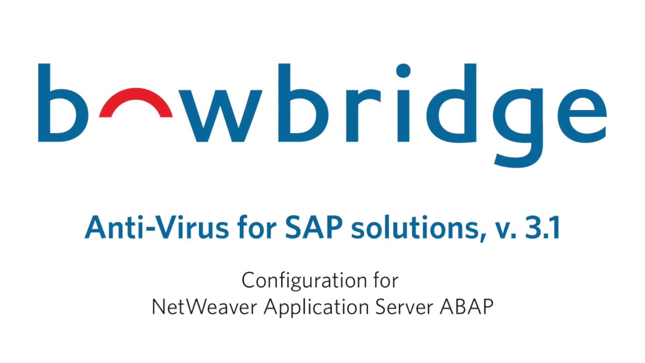 bowbridge Anti-Virus - ABAP Configuration