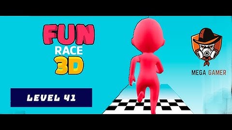 Fun Race 3D level 41 part 1 + 2 | Fun Race 3D Game | Mega Gamer