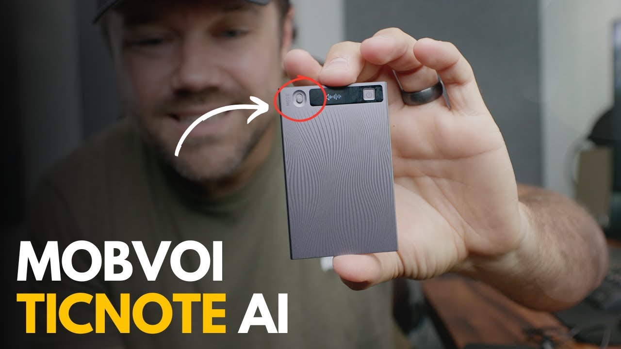 TicNote AI Voice Recorder Demo: Transcription & Summarization!