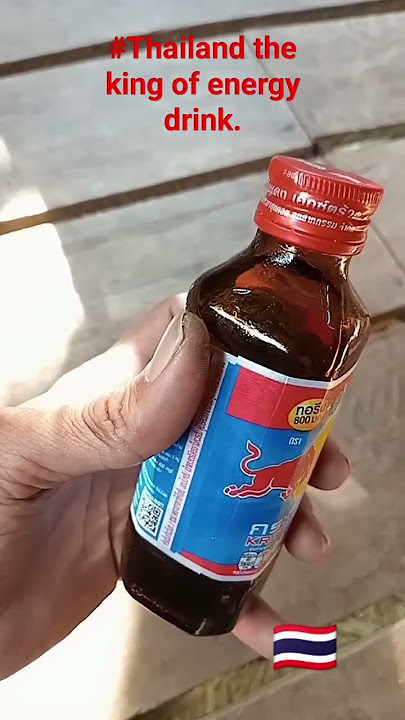 #energydrink #thailand #kratingdaeng #productofthailand