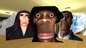 POV HI MY NAME IS AUUGHH OBUNGA ROSHALIA AND CRAZY NEXTBOTS #garrysmod #yoshiegaming