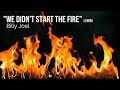 Billy Joel's "We Didn't Start the Fire" (1989) with Lyrics