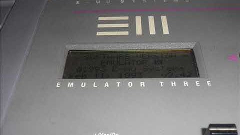 Piano & Orchestra from the Emulator III library