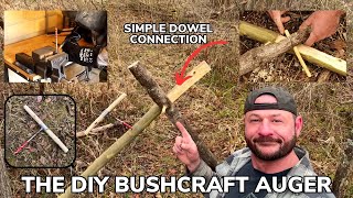 Corporals Corner Mid-Week Video #31 The DIY Bushcraft Auger and Dowel Connection