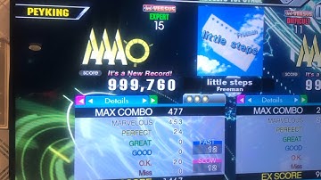 (DDR A3) 15 PFC#123 little steps (ESP-15) 999,760!!!