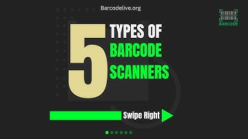 5 Types of Different Barcode Scanners