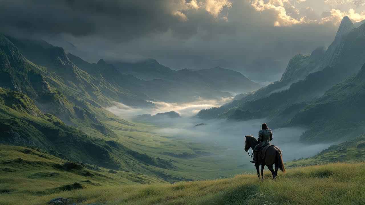 Relaxing Celtic Music: Legends and Moonlit Paths | Soothing Fantasy Medieval Melodies