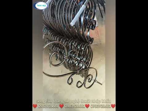 Video Những mẫu cầu thang sắt nghệ thuật đẹp. - youtube