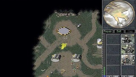 C&C "Tiberian Dawn for Pros" testing - GDI Mission 5