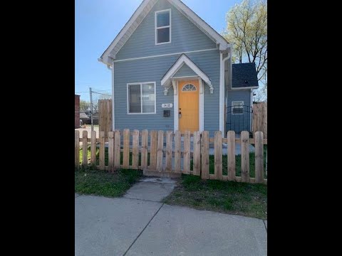 1418 South East Street, Indianapolis, IN home video tour