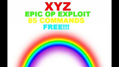 Roblox Exploit: god, tp, char, etc! 85 Commands Idk if it is free or not! 2016 25/04/16