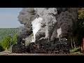 HD: The 2014 Cass Railfan Weekend - Part 3 - Sunday, Three Shay Race & Whittaker Runbys