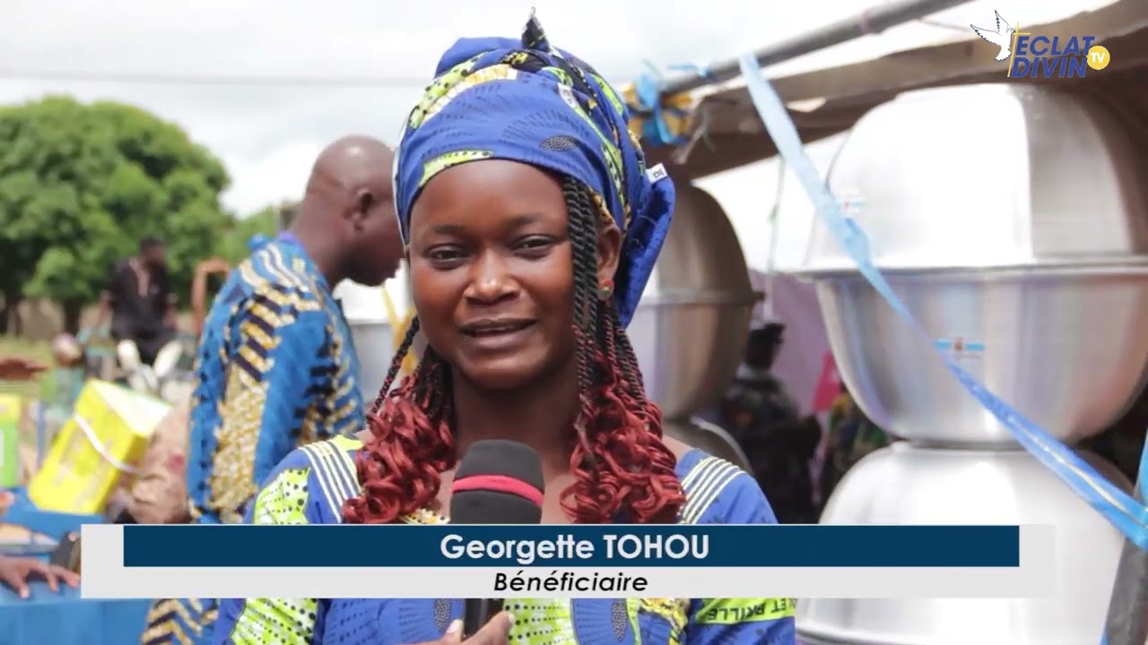 APRIDD sème la joie dans les familles à Parakou ( Février 2025)