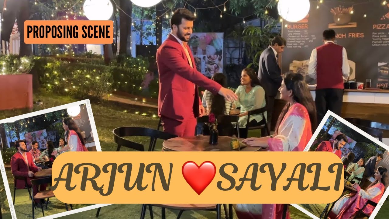 Tharla Tar Mag | BTS | Arjun’s Proposal to Sayali | Behind the Scenes