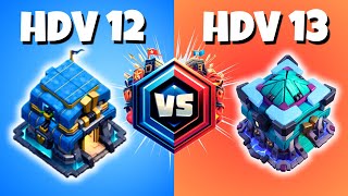 Compo Hdv12 Vs Hdv13 Clash Of Clans