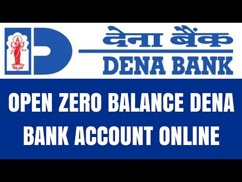 How to Open Dena Bank Account Online | Open Zero Balance Account Dena Bank Online