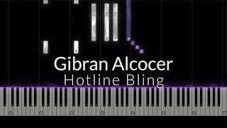 Hotline Bling - Gibran Alcocer Piano Tutorial Resimi