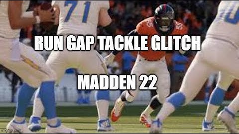 Madden 22 Glitches Cheats and Tips - Run Gap Tackle Glitch - Dollar Defense