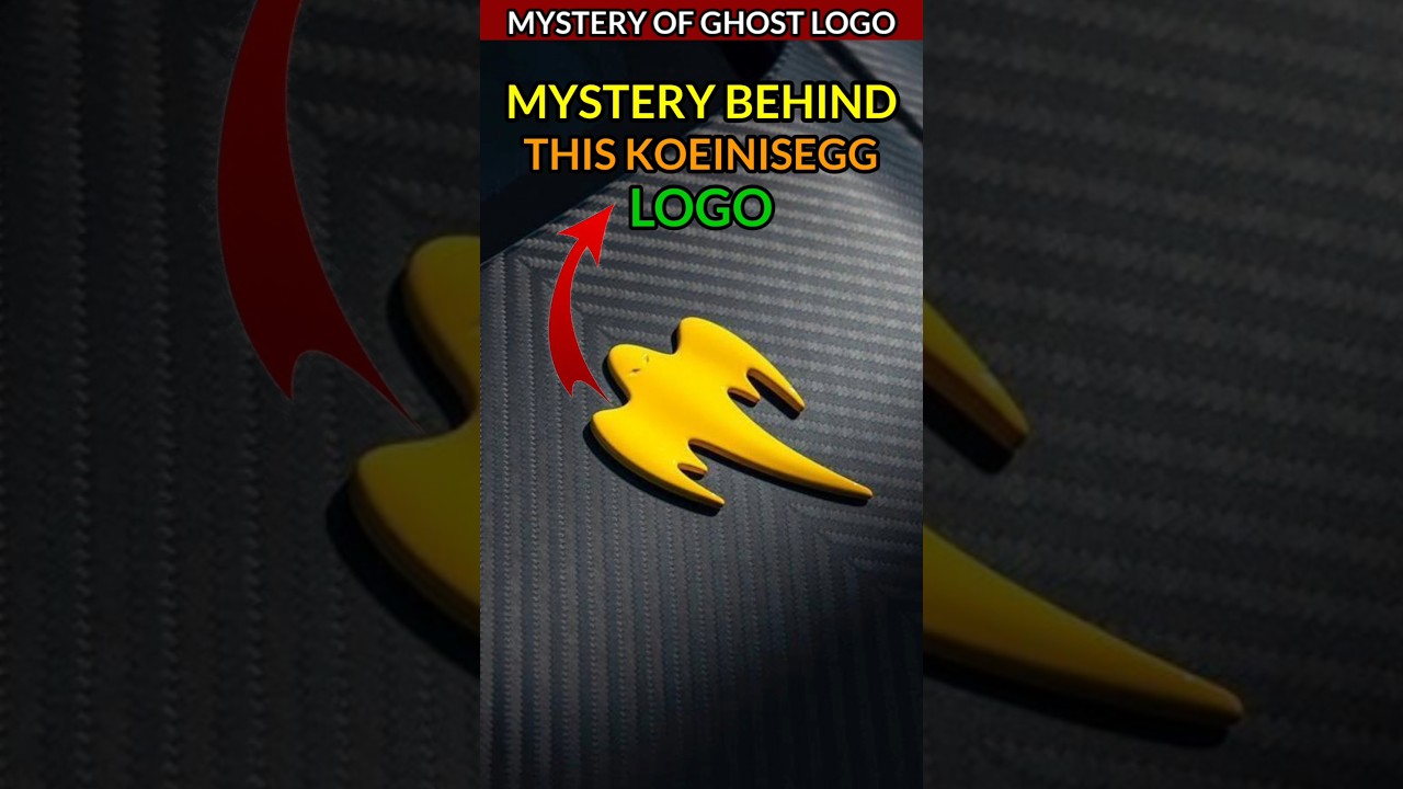 REAL MYSTERY ABOUT KOENIGSEGG GHOST LOGO🤯👻||THEINFOBIKER||#viralshorts #automobile