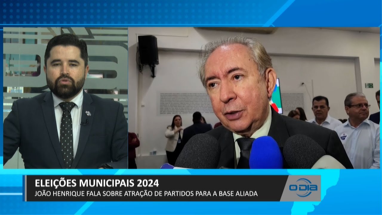João Henrique fala sobre atração de partidos para a base aliada 18 05 2023