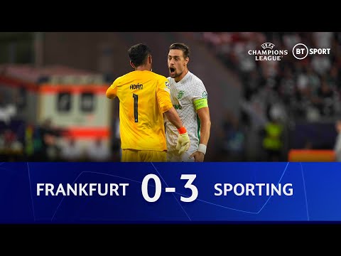 Eintracht frankfurt v sporting lisbon (0-3) | champions league highlights