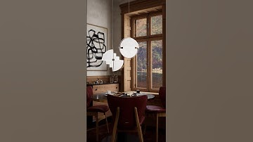 A Cozy Living Room ✨🤎☁️🎨Artist: Midnight Bike✅Workflow: Sketchup + D5 Render