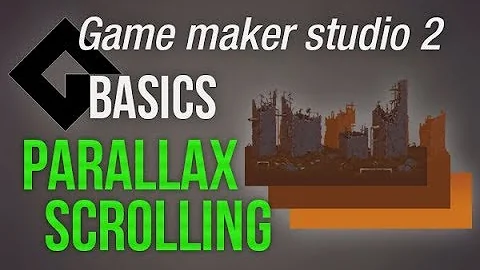 🔴Game Maker Studio 2 | Basics - Parallax scrolling