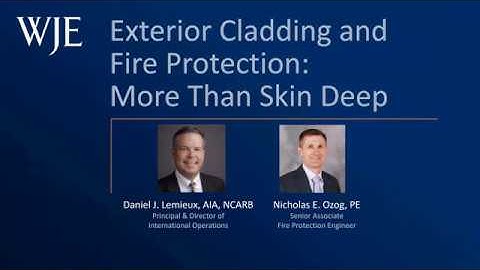Exterior Cladding and Fire Protection: More Than Skin Deep