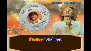 Karaoke Tino - Nicole Croisille - Parlez-moi de lui - Avec choeurs