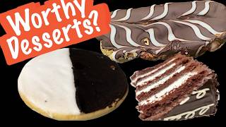 Éclair, Ding Dong Cake & Black and White Cookie Taste Test