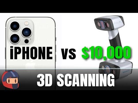 iPhone 3D Scanning vs Professional 3D