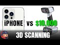 iPhone 3D Scanning vs Professional 3D Scanner