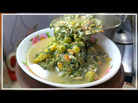 Masak Oblok Oblok Daun Singkong