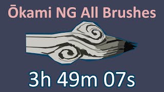 Okami All Brushes in 3:49:04 - New Game All Brushes Speedrun [Former World Record]
