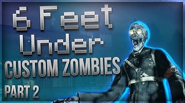 "MUSTANG NO SALLY!?" - Custom Zombies "6 FEET UNDER" - Part 2 (Call Of Duty Zombies)